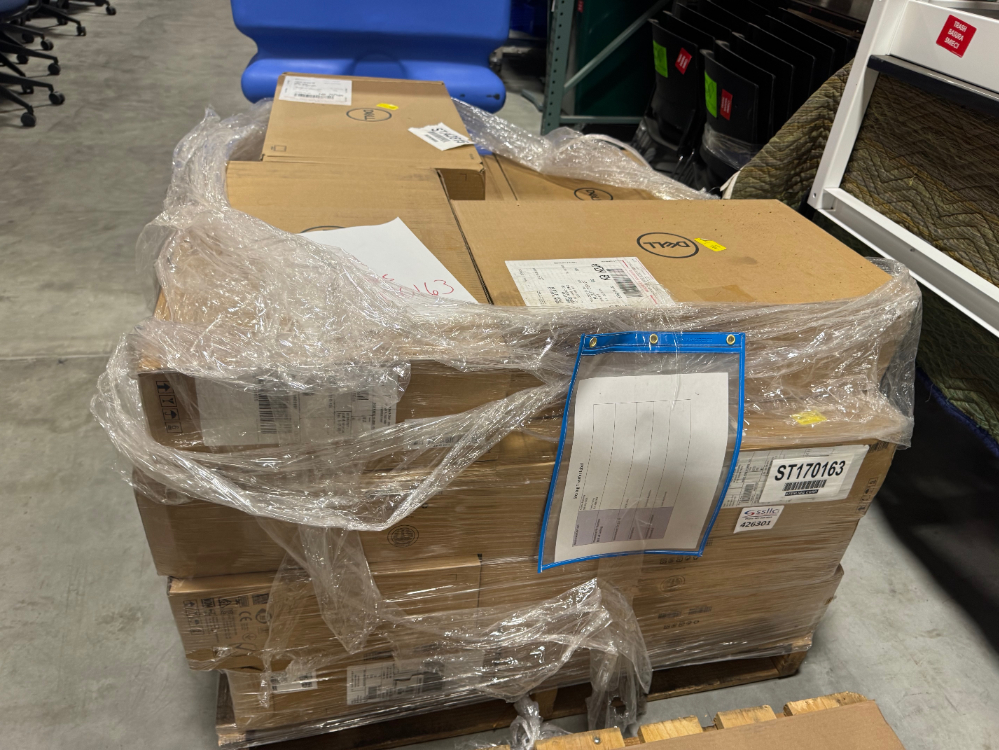 Image of Unused Dell Monitors - Quantity 18